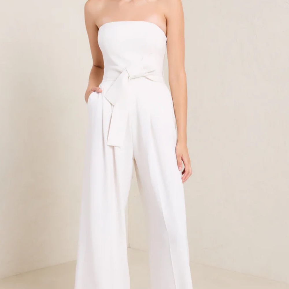 A.L.C. Elsie Strapless Jumpsuit